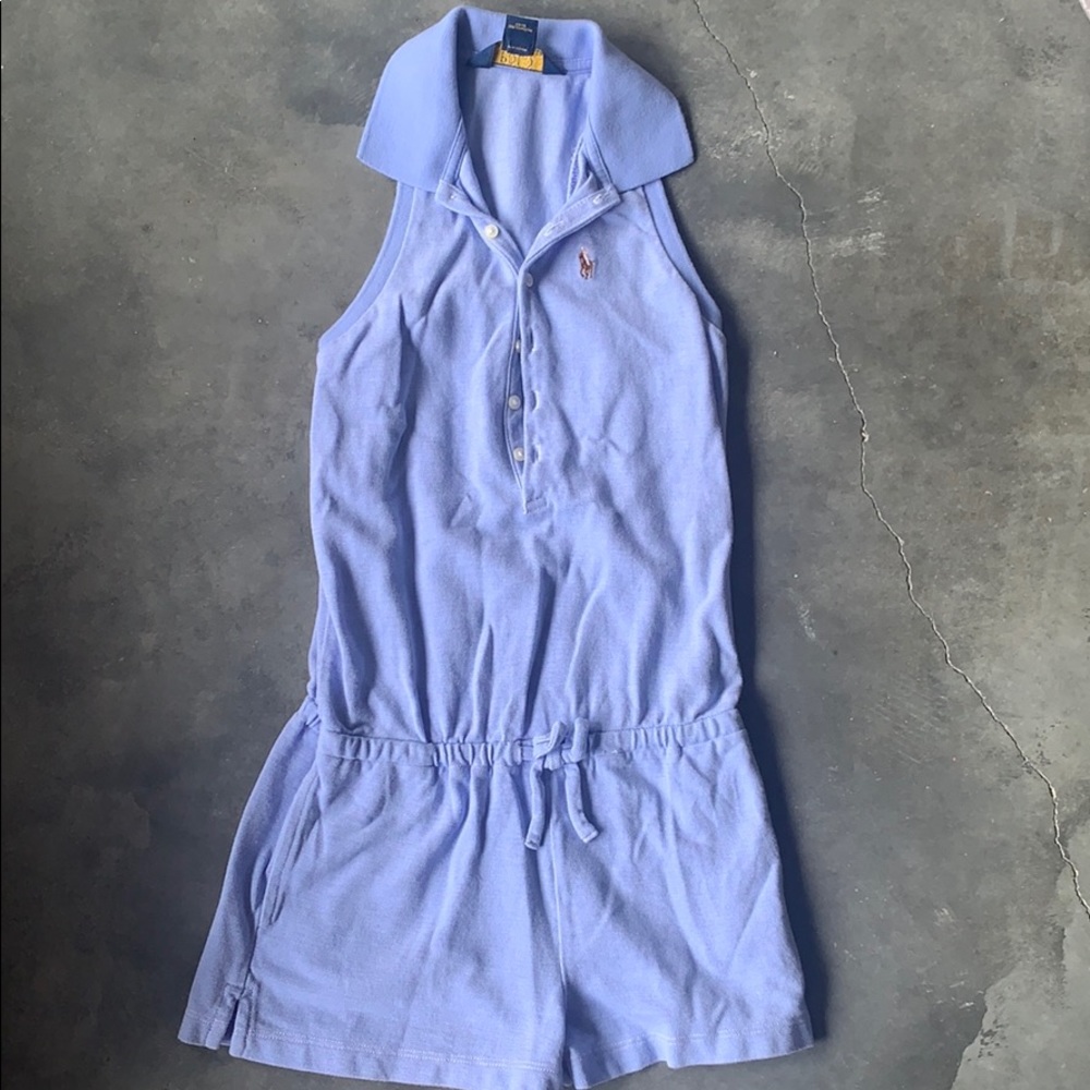 Polo shorts one piece new